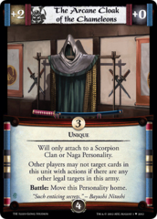 The Arcane Cloak of the Chameleons